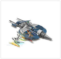 LEGO Star Wars General Grievous Combat Speeder figures support storytelling with Mace Windu and Grievous.