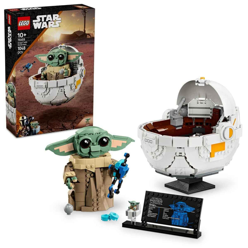 LEGO Star Wars Glow Goo on Hoverplum assembly ready for display and play