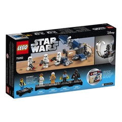 LEGO Star Wars Imperial Dropship weapon storage clips keep gear ready and organized.