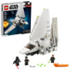 LEGO Star Wars Imperial Shuttle 75302 front angle for display and imaginative play.