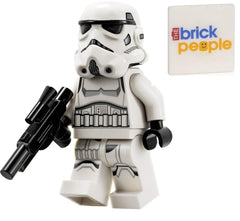 LEGO Star Wars Imperial Stormtrooper minifigure with blaster for play and display
