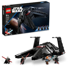 LEGO Star Wars Inquisitor Transport Scythe with foldable wings for flight and landing play.
