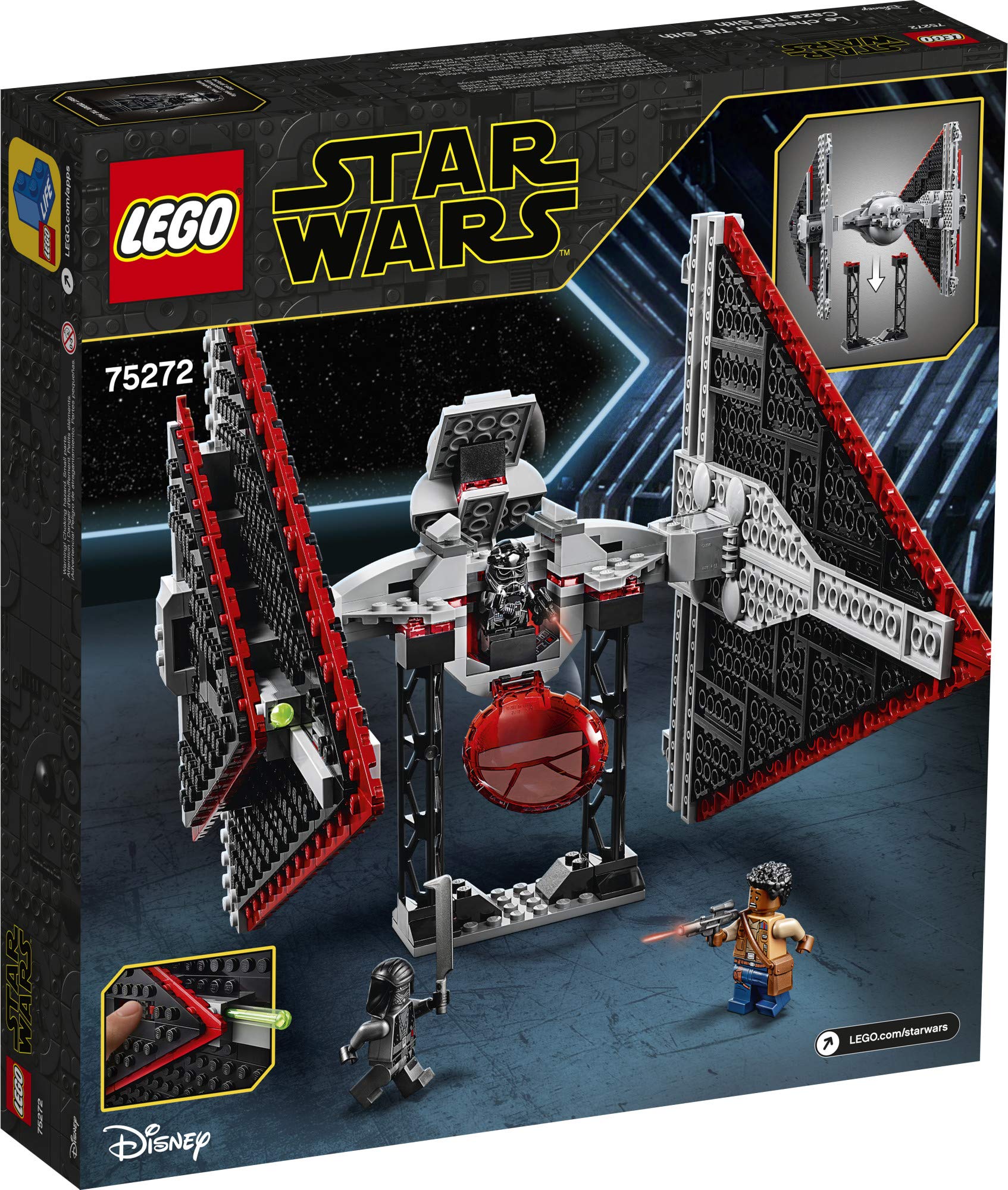 LEGO Star Wars Knight of Ren minifigure ready for action