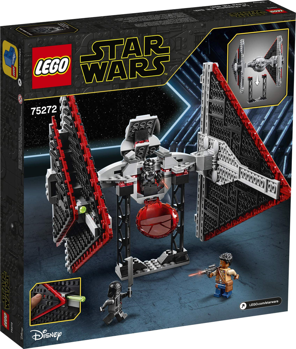 LEGO Star Wars Knight of Ren minifigure ready for action