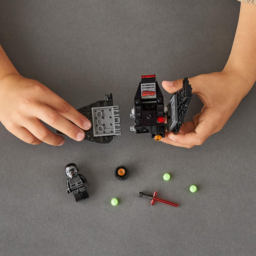 LEGO Star Wars Kylo Ren Shuttle portable for ages six and up.