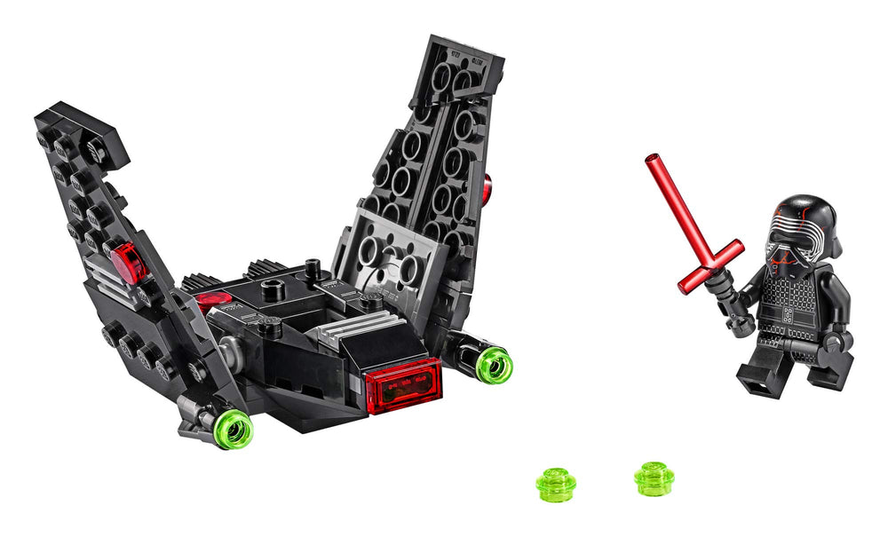Kylo Ren Shuttle wings extended for flight and landing play.