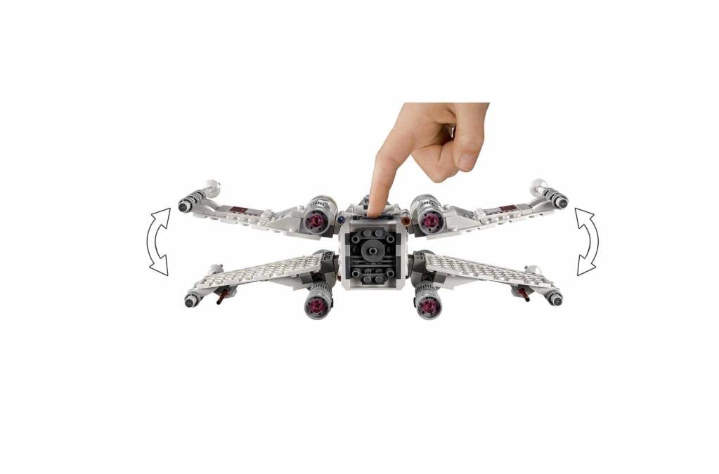 LEGO Star Wars Luke Skywalker X-Wing compatible with Imperial TIE Fighter 75300