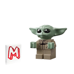 The Mandalorian Baby Yoda Grogu mini figure for fan storytelling