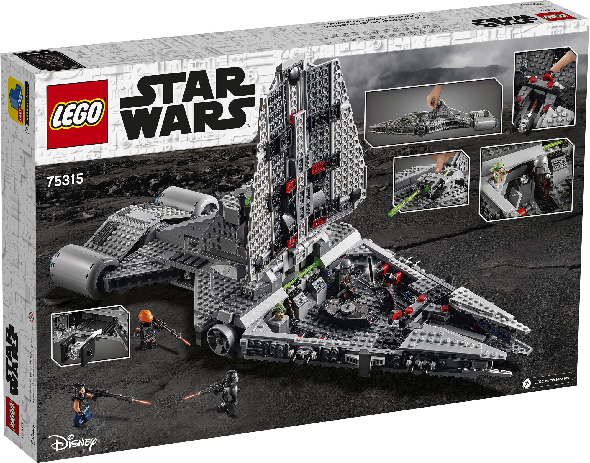 LEGO Star Wars mini TIE fighters add fleet-scale display and play options
