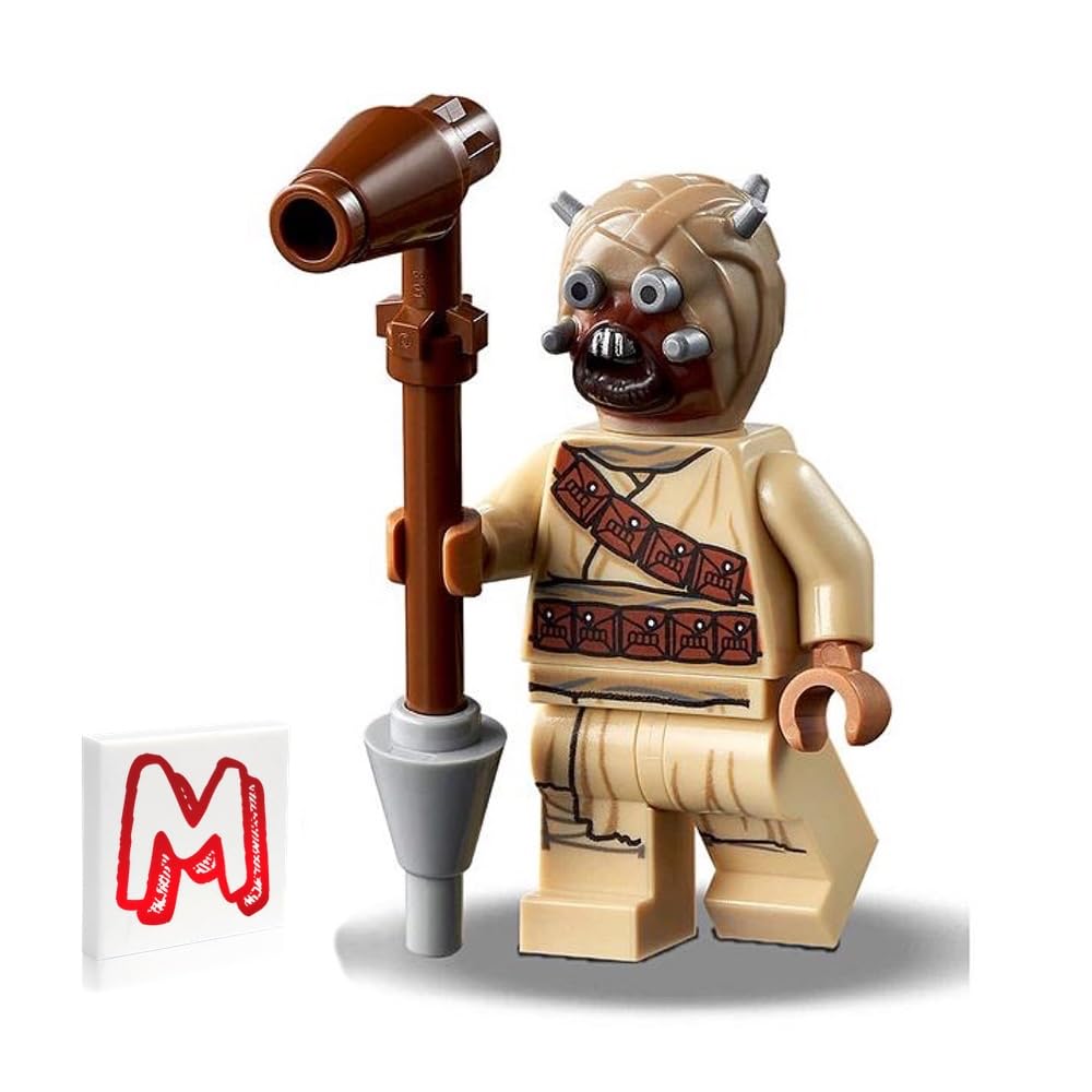 LEGO Star Wars Minifigureland logo tile for authentic display