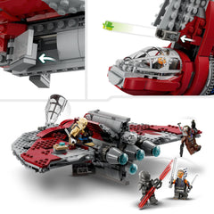 LEGO Star Wars minifigures Ahsoka Sabine Huyang Marrok bring iconic characters to life.