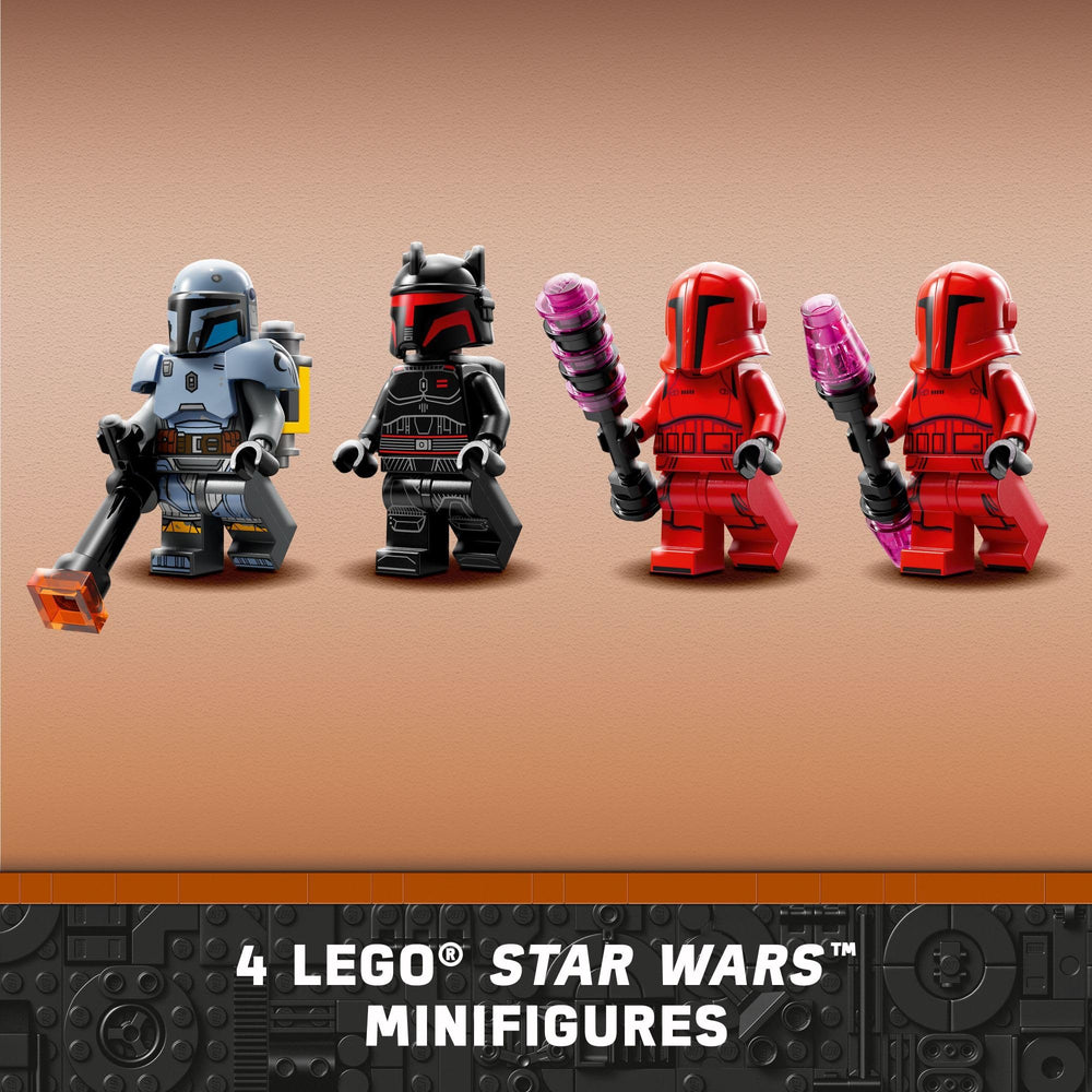 LEGO Star Wars Moff Gideon jetpack accessory enables heroic flight moments