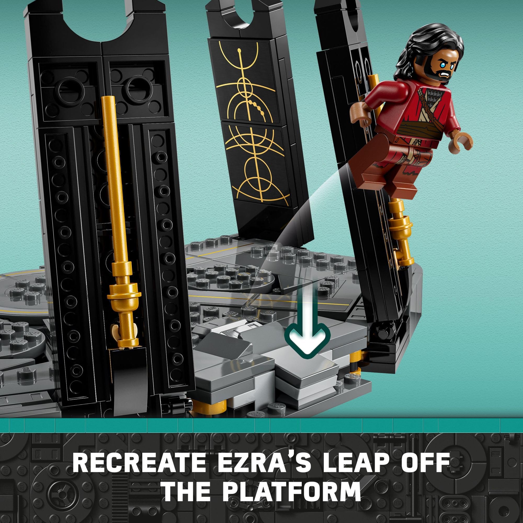 LEGO Star Wars Night Trooper figure supports action-packed battles