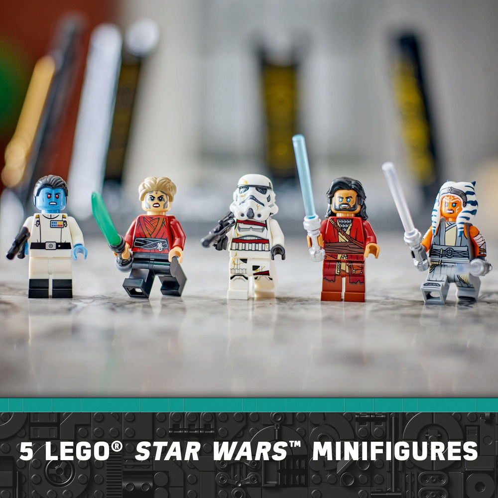 LEGO Star Wars Peridea battle display inspires customizable stories