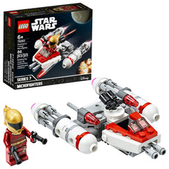 LEGO Star Wars Resistance Y-Wing Microfighter cockpit — compact and portable for on-the-go play