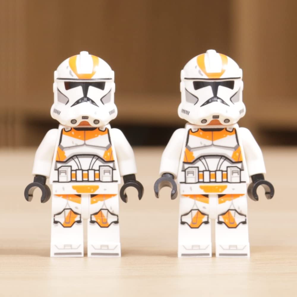 LEGO Star Wars Revenge of the Sith minifigure in disassembled form for easy building.