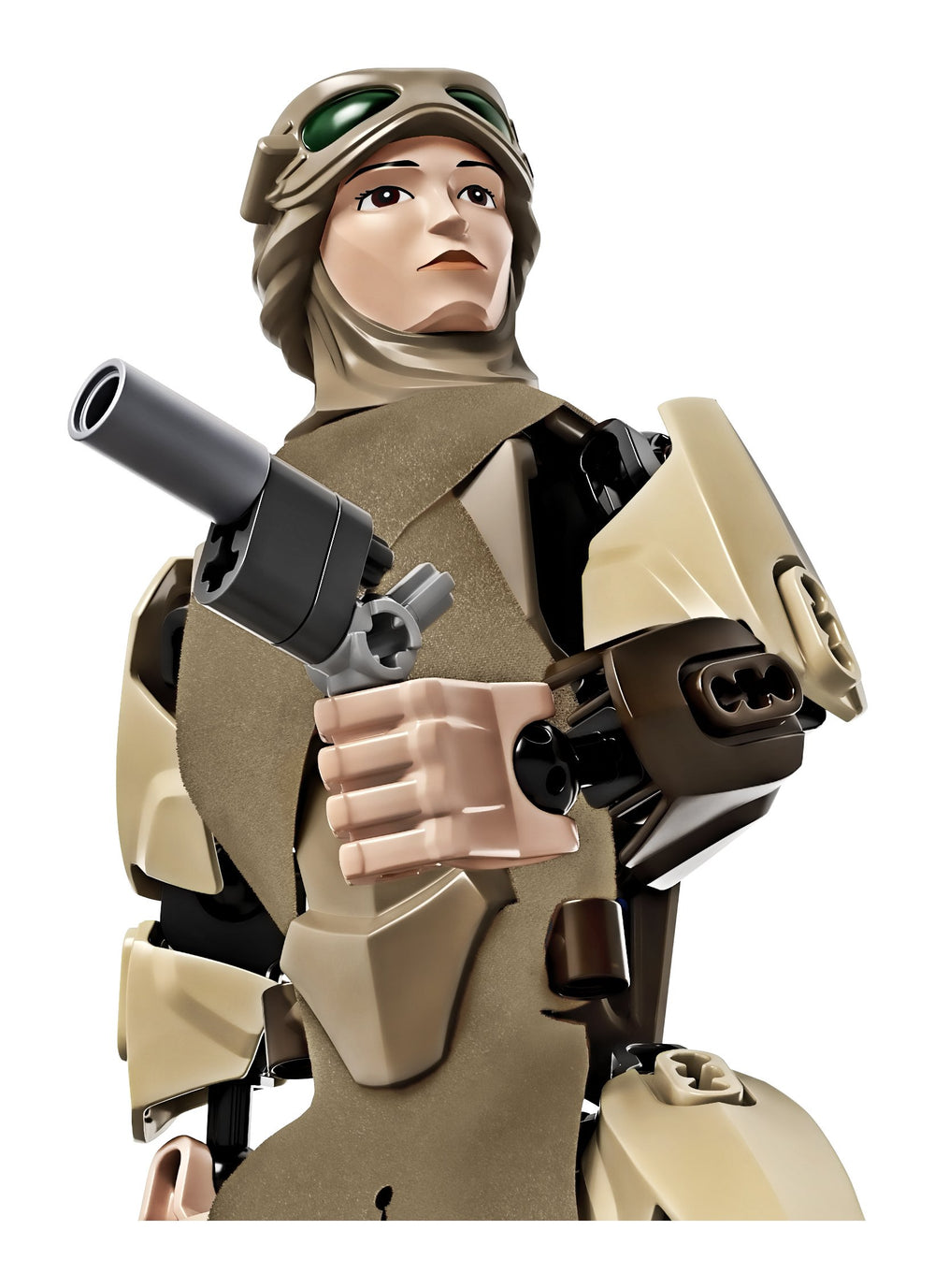 LEGO Star Wars Rey 75113 23 cm tall for display and play