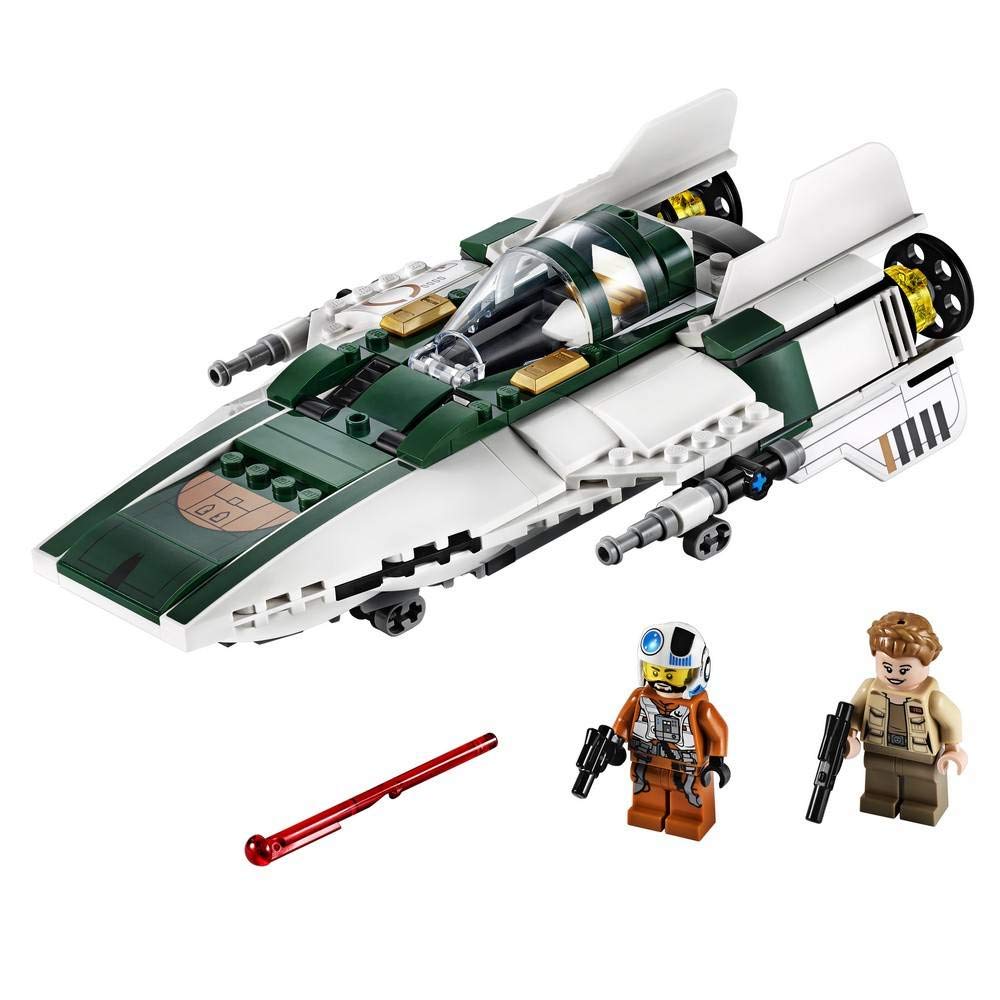 LEGO Star Wars Snap Wexley minifigure included for action scenes.