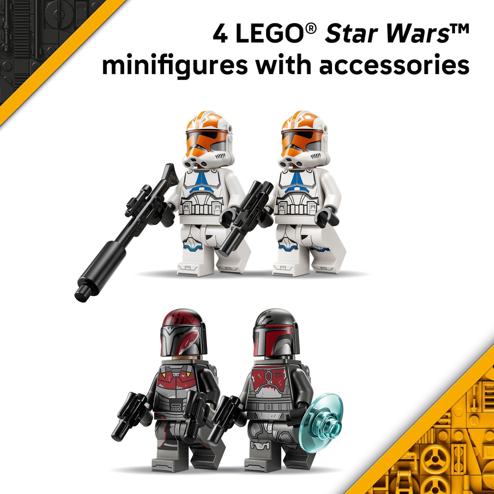 LEGO Star Wars Siege of Mandalore jetpacks ready for aerial play
