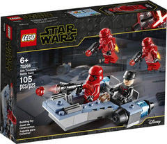 LEGO Star Wars Sith Troopers Battle Pack 75266 jetpack elements enable vertical play.