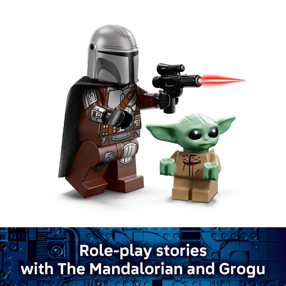 LEGO Star Wars speeder bike back with blaster-ready design for action moments