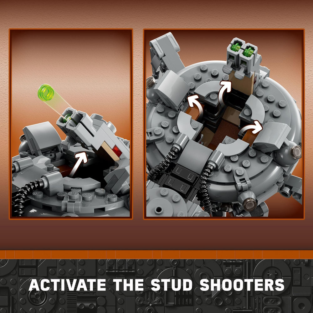 LEGO Star Wars Spider Tank cockpit open for minifigure