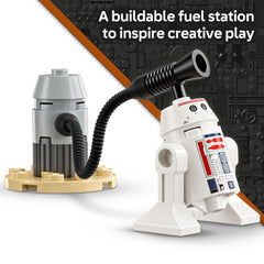 Starter brick base and fueling station for easy beginner builds