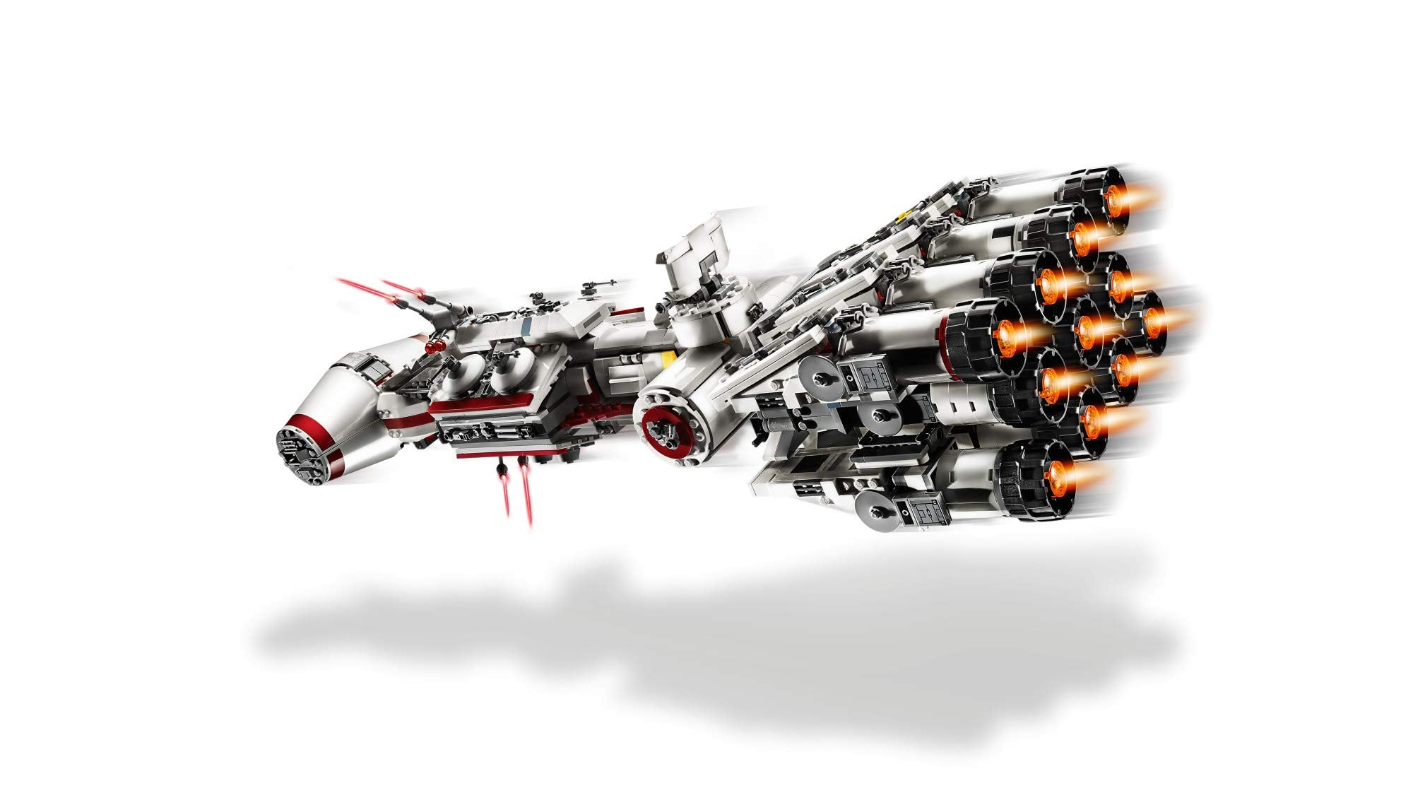 LEGO Star Wars Tantive IV displayable size makes a room centerpiece.