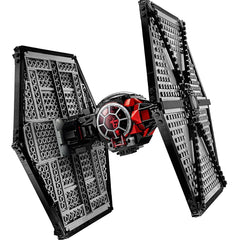 LEGO Star Wars TIE Fighter 75101 cockpit opening for easy minifigure access.