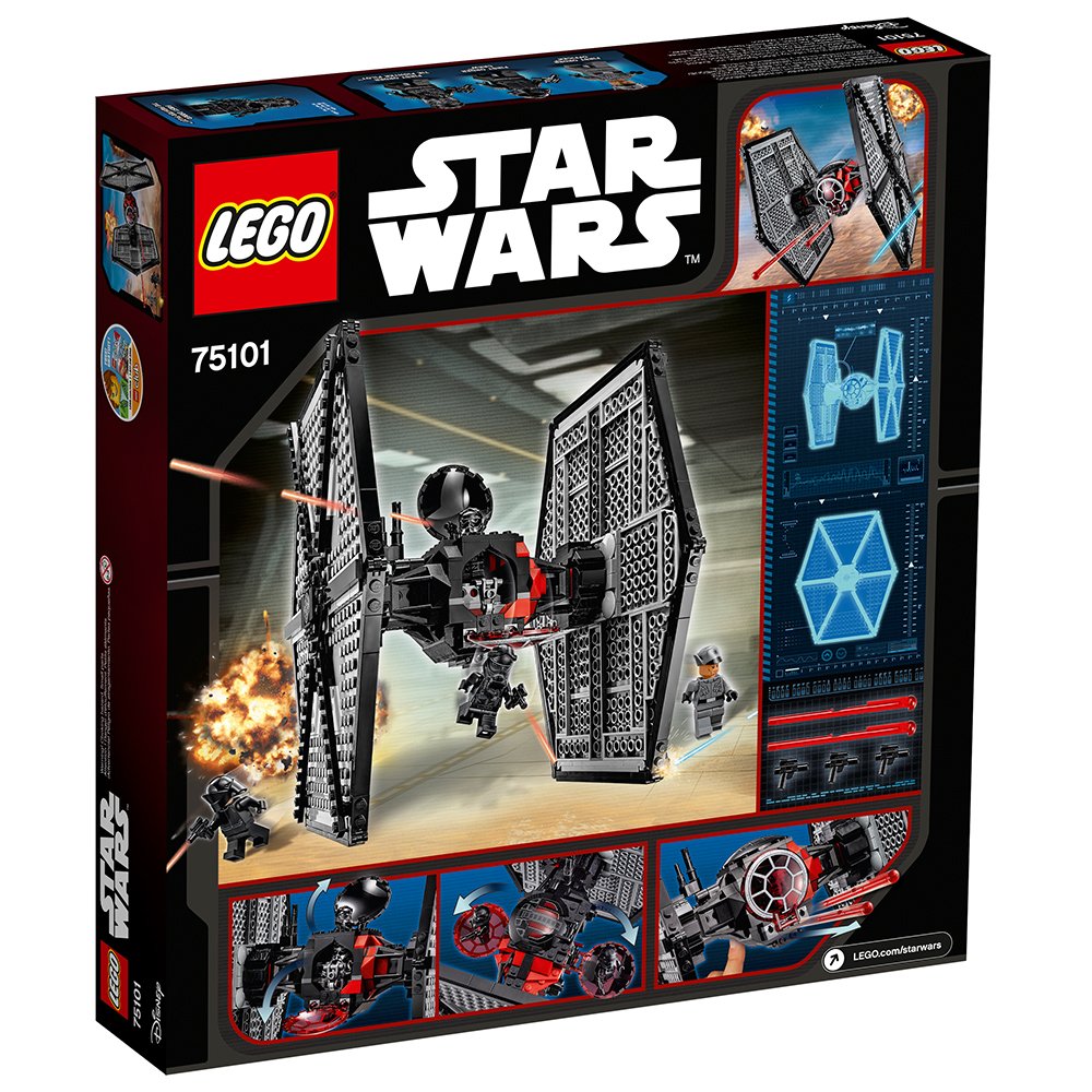LEGO Star Wars TIE Fighter 75101 detailed build for collectors.