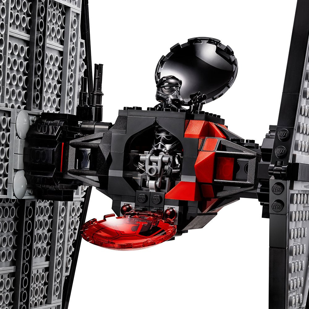 LEGO Star Wars TIE Fighter 75101 spring-loaded shooters energize action scenes.