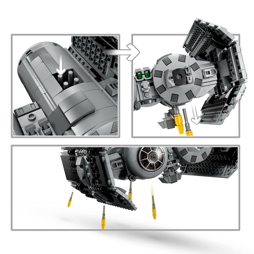 lego star wars torpedo bay with removable torpedoes for dramatic battles