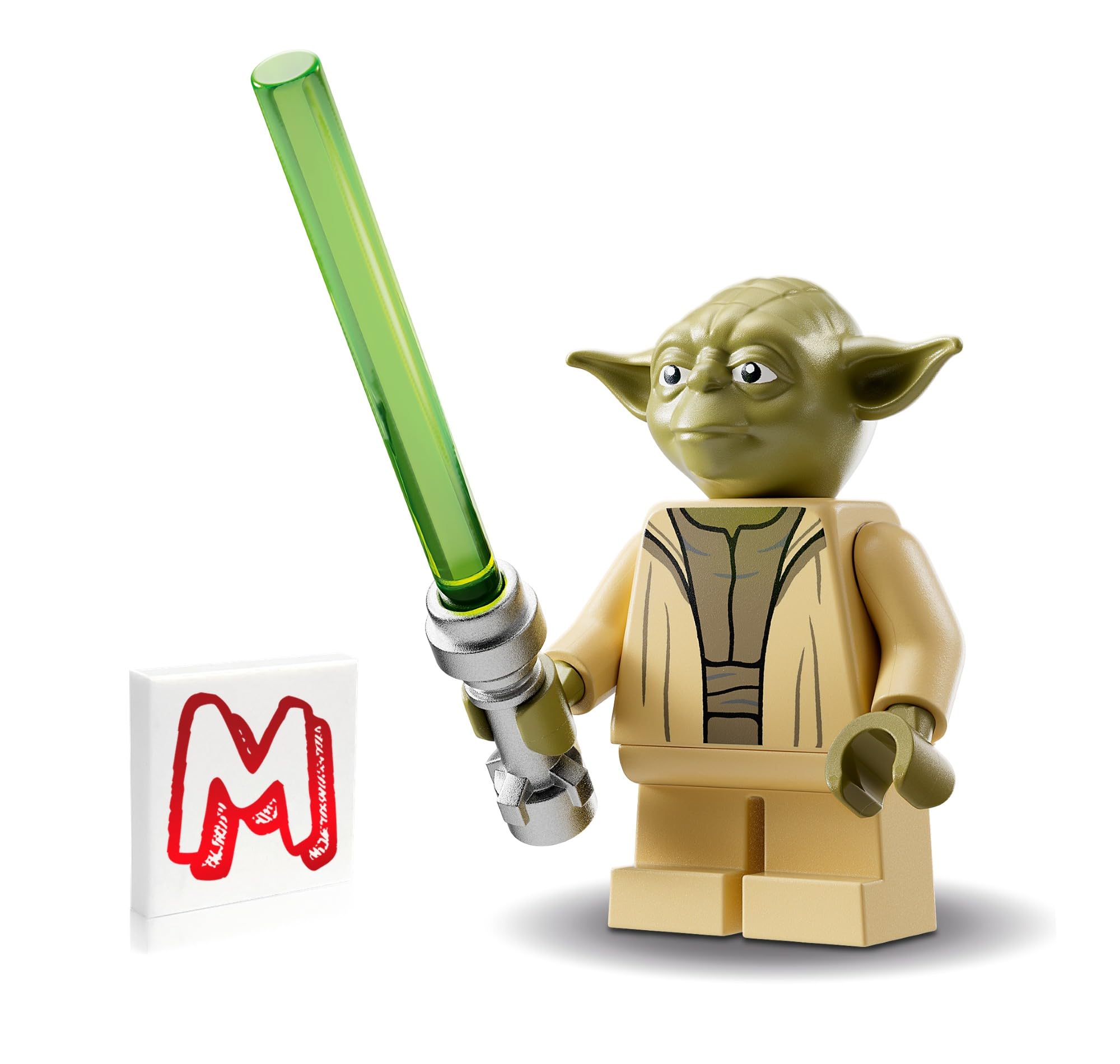 LEGO Yoda 75360 front view for action-packed Star Wars play