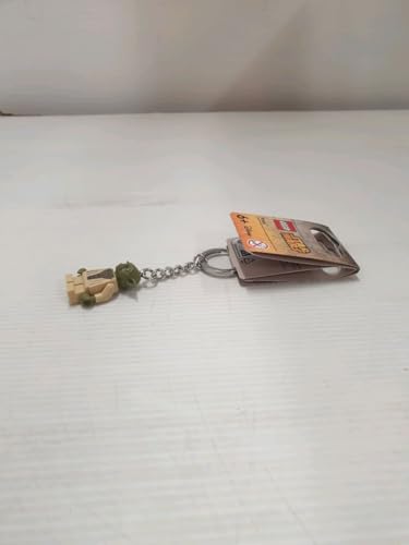 LEGO Yoda keychain detailed with chain and ring for everyday use