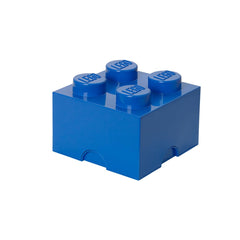 LEGO Storage Brick 4 Knobs Blue keeps toys organized and within reach