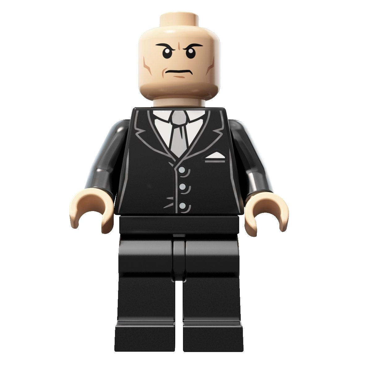 LEGO kryptonite robot with movable fingers for gripping scenes