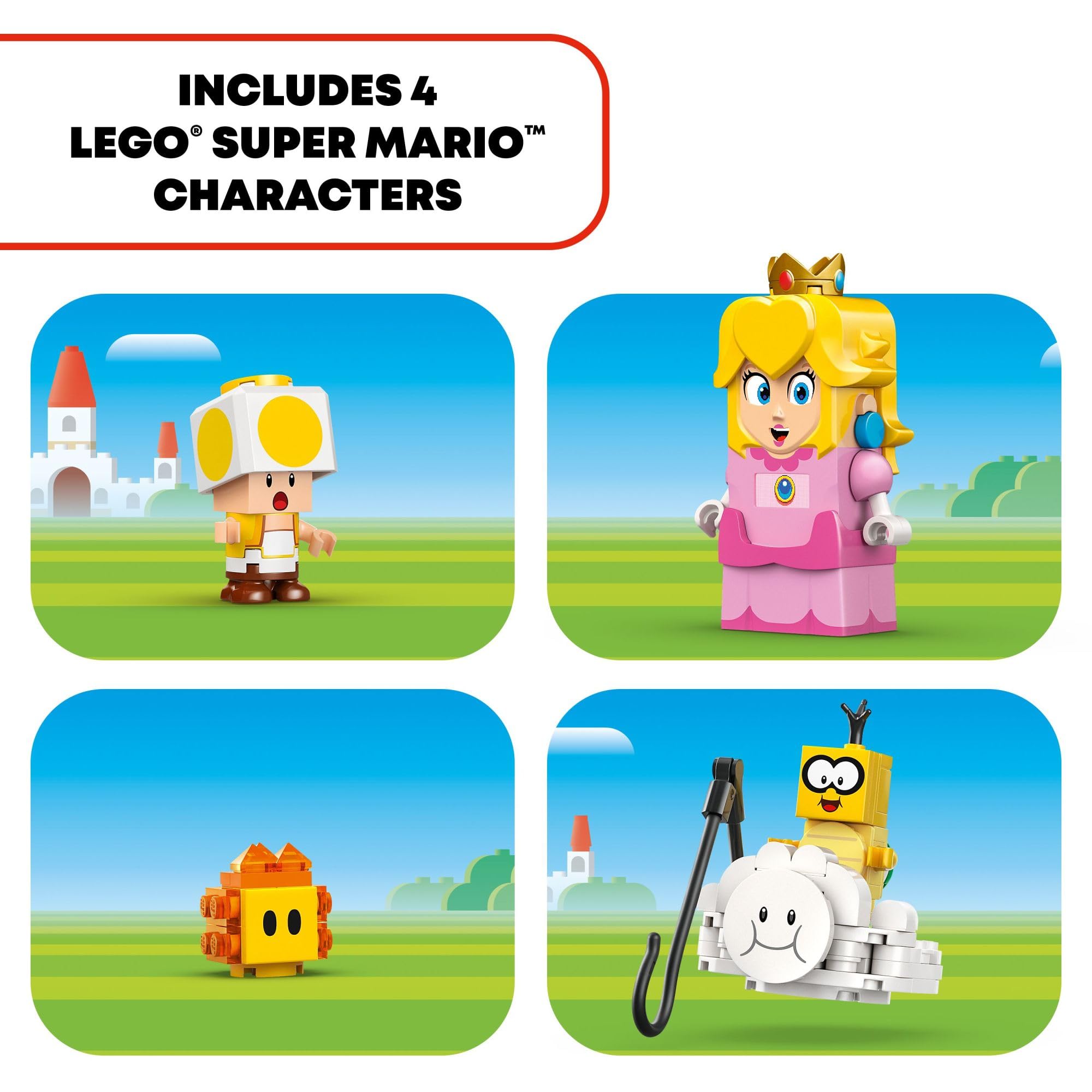LEGO Super Mario Cloud loop feature adds movement and skill-building opportunities.