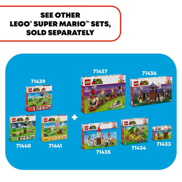 LEGO Super Mario Goal Pole marks progression and end-point for adventures.