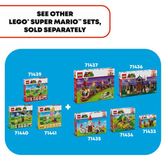 LEGO Super Mario Goal Pole marks progression and end-point for adventures.