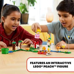 LEGO Super Mario Adventures Lava Bubble launcher for exciting challenges.