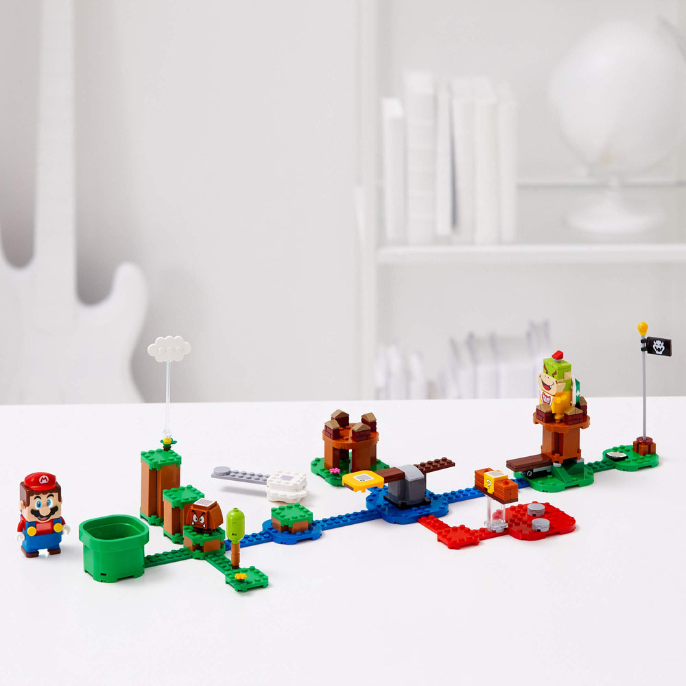LEGO Super Mario Adventures with Mario Starter Course Action Bricks enable interactive interactions