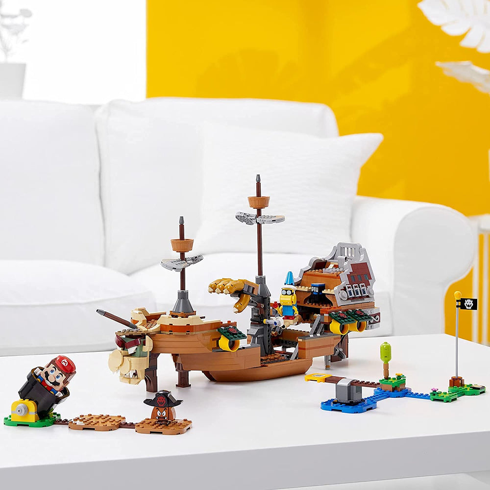 LEGO Super Mario Airship expansion 1152 pieces supports solo or co-op play