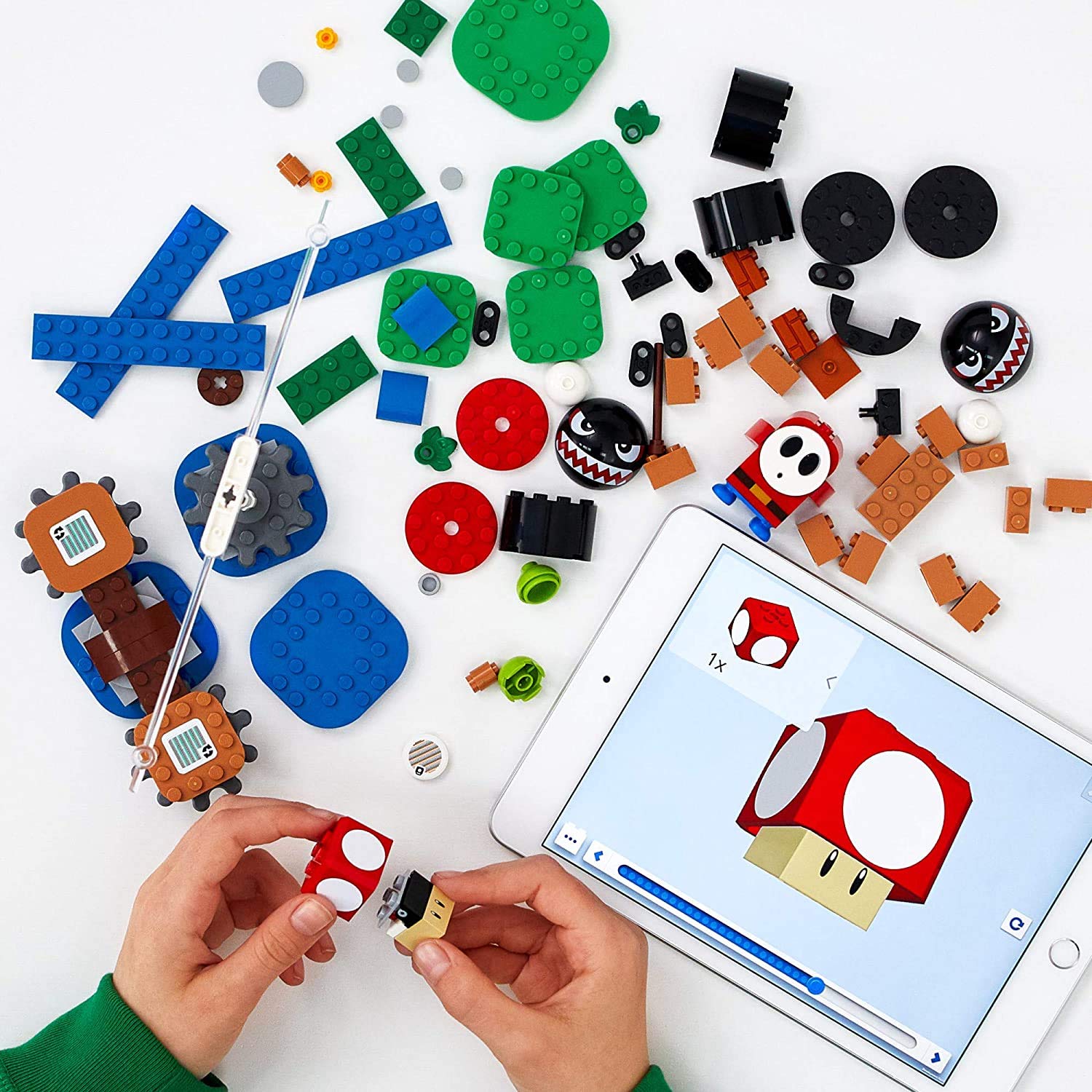 LEGO Super Mario Boomer Bill Barrage dimensions for play space planning.