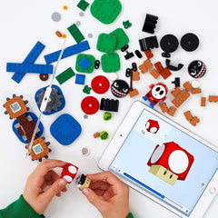 LEGO Super Mario Boomer Bill Barrage dimensions for play space planning.