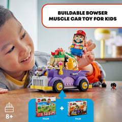 Bowser action tag figure from LEGO Super Mario for interactive play.