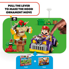 Bombs from Bowser's trunk for dynamic play moments.