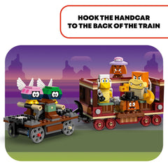 LEGO Super Mario Bowser Express cannon wagon with shooter for exciting battles