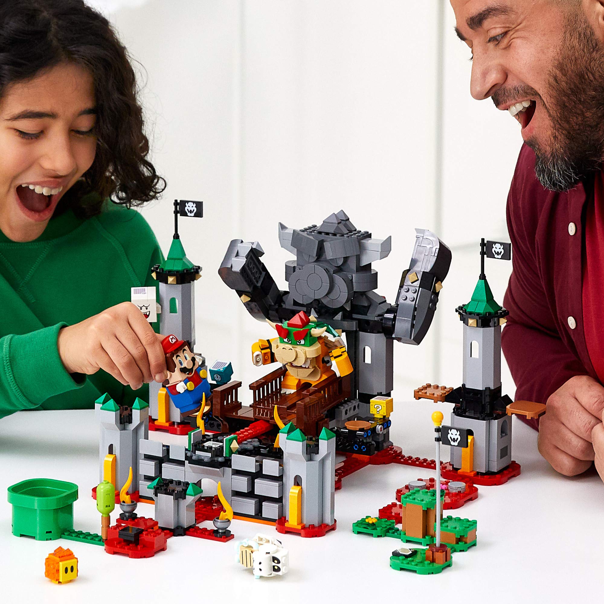 LEGO Super Mario Time Block and Question Block invite time-based challenges