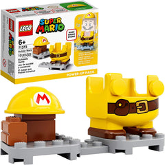 LEGO Super Mario Builder Mario Power-Up Pack 71373 coins feature supports in-game scoring.