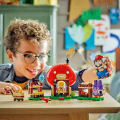 Lego Super Mario Carottin figure with buildable bag.